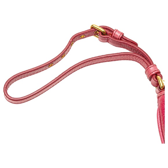 Miu Miu Pink Matelasse Lambskin Leather Clutch - Picture 9 of 9